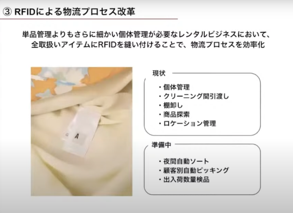 【株式会社大丸松坂屋百貨店】DXでファッションの新しい体験を創造するAnothe - ③RFIDによる物流プロセス改革