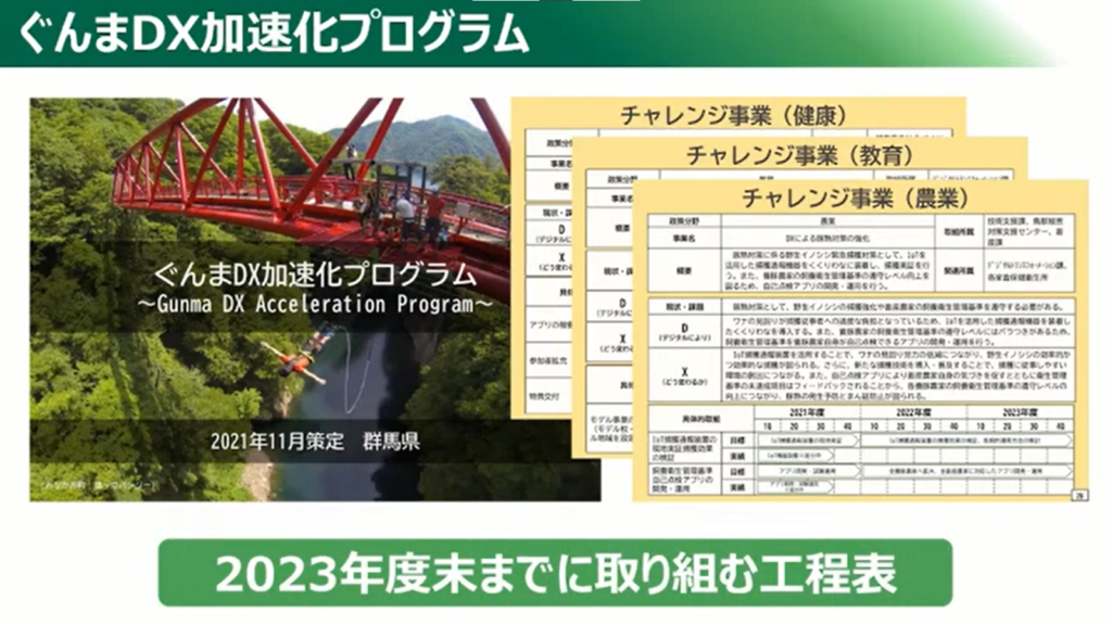 【群馬県】目指せ！日本最先端クラスのデジタル県！！「ぐんまDX加速化プログラム」 - 「ぐんまDX加速化プログラム」