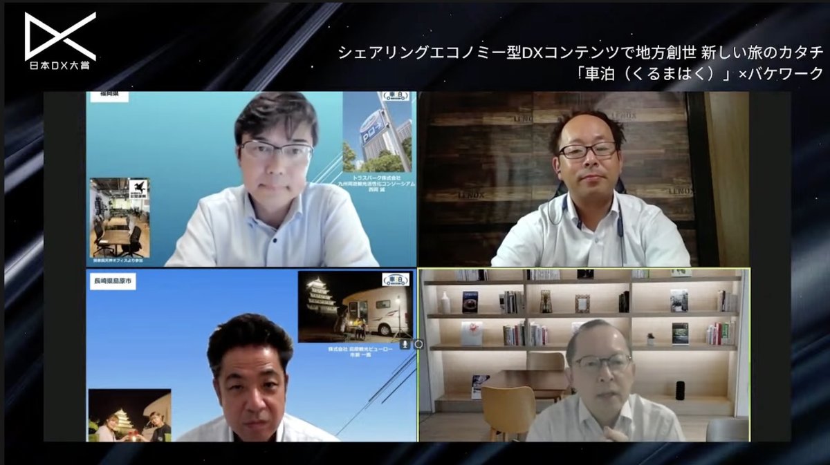 【トラストパーク株式会社】シェアリングエコノミー型DXコンテンツで地方創生！新しい旅のカタチ「車泊（くるまはく）×バケワーク」