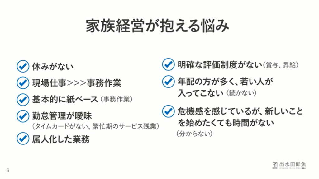 魚を使った、新たな価値の創造を～『「業務多忙で新しいことにも着手できなかった」創 - 疑問と危機感を抱いた、「当たり前」（3）