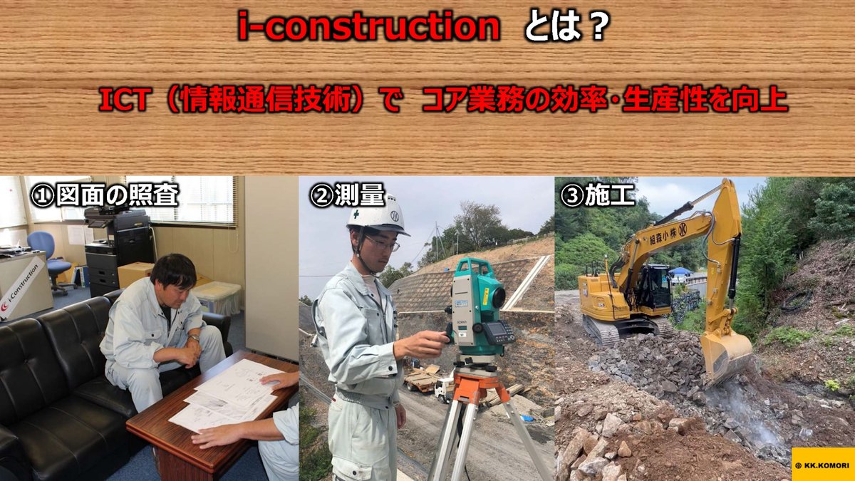 建設DXに取り組む、小森組のi-Construction戦略と人材育成 - i-Constructionの内製化とクラウドツール導入による業務革新