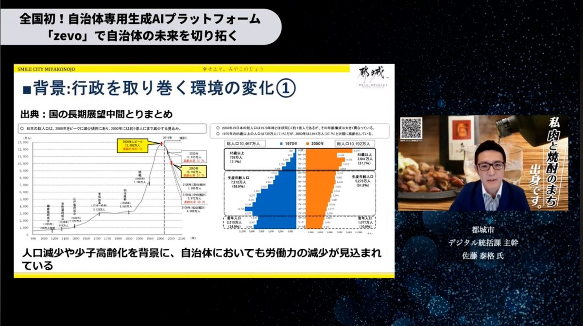 都城市が切り拓く自治体DXの未来：全国初の専用生成AIプラットフォーム「zevo - 1. 都城市の挑戦：自治体業務の効率化と高度化（2）