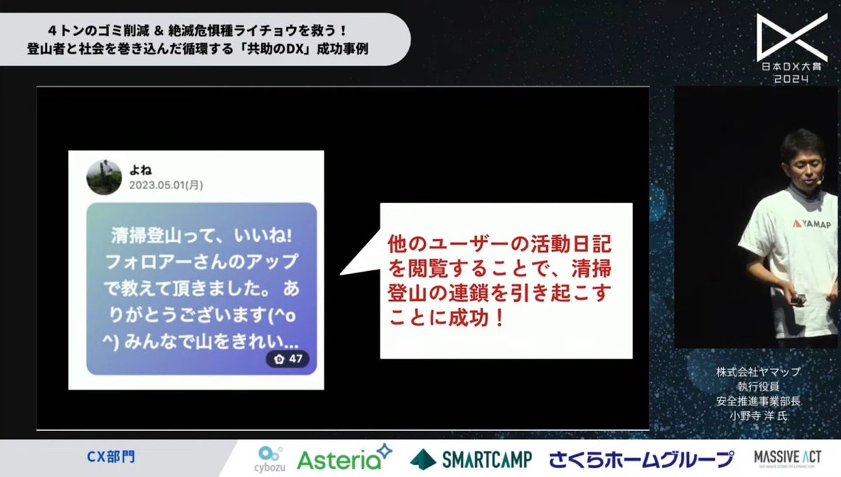 山を愛する心から生まれたDX：ヤマップがユーザーたちと実現した、推定4トンのゴミ - 2. 全国一斉開催・清掃登山キャンペーン（5）