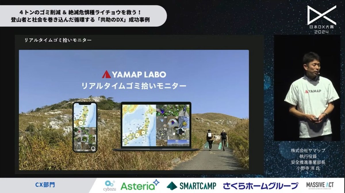 山を愛する心から生まれたDX：ヤマップがユーザーたちと実現した、推定4トンのゴミ - 2. 全国一斉開催・清掃登山キャンペーン（3）