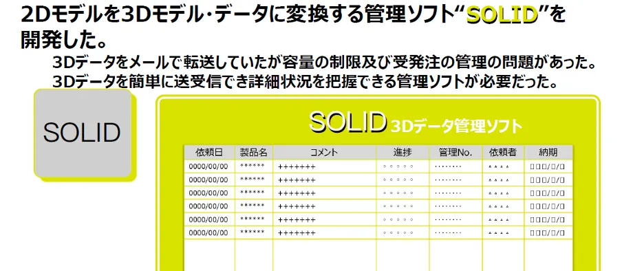 株式会社ヒラノ「3DからつながるDX」 - 新たな挑戦（SOLIDの開発） ・・・・・cloudの活⽤③