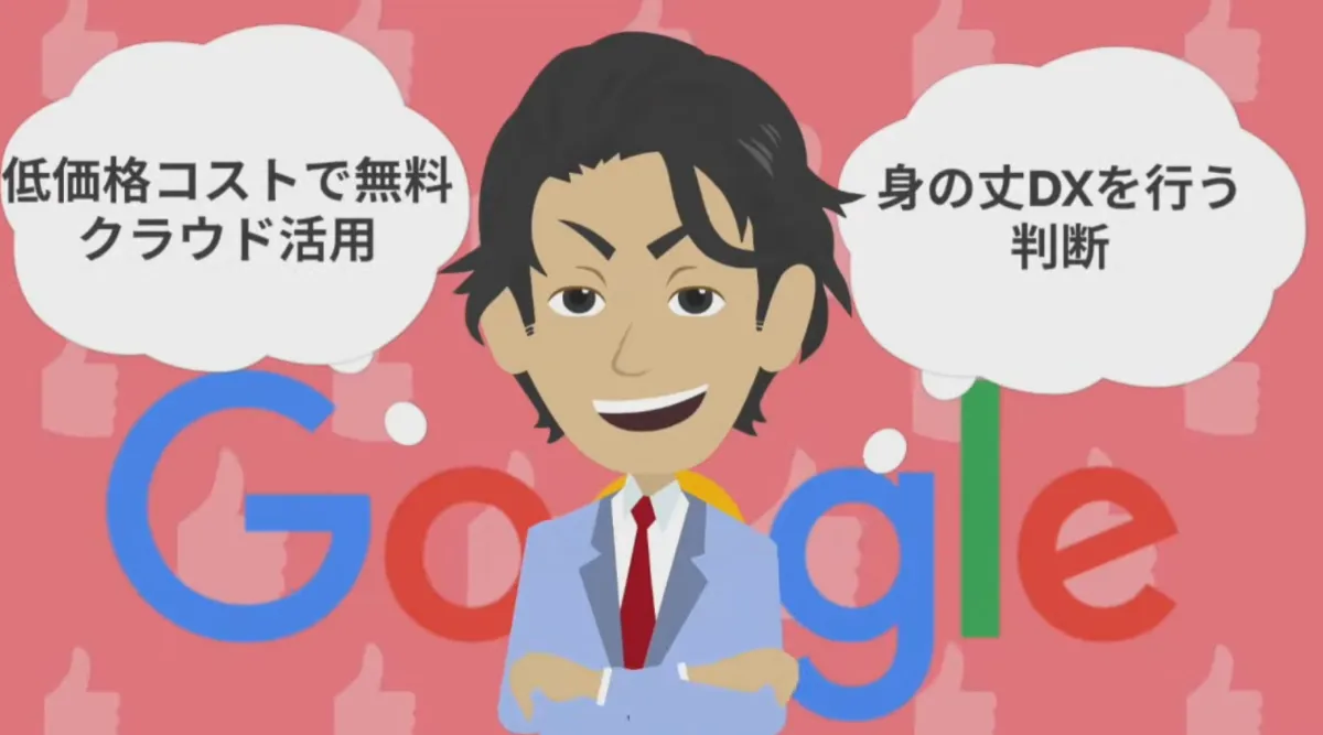 中小企業だからこそ取り組むお金をかけない身の丈DX～Google Workspa - 無料クラウドサービスの活用によるDXへの取り組み