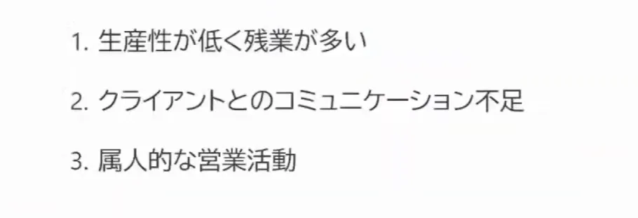 ベンチャー企業が実践したクラウドツール活用〜職場の環境改善とクライアント満足度向 - クラウドツール導入前の課題
