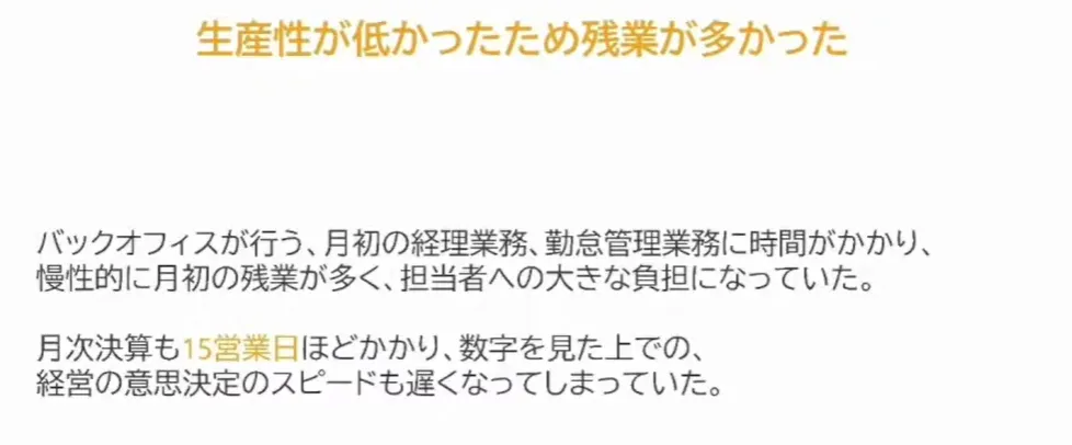 ベンチャー企業が実践したクラウドツール活用〜職場の環境改善とクライアント満足度向 - 課題①