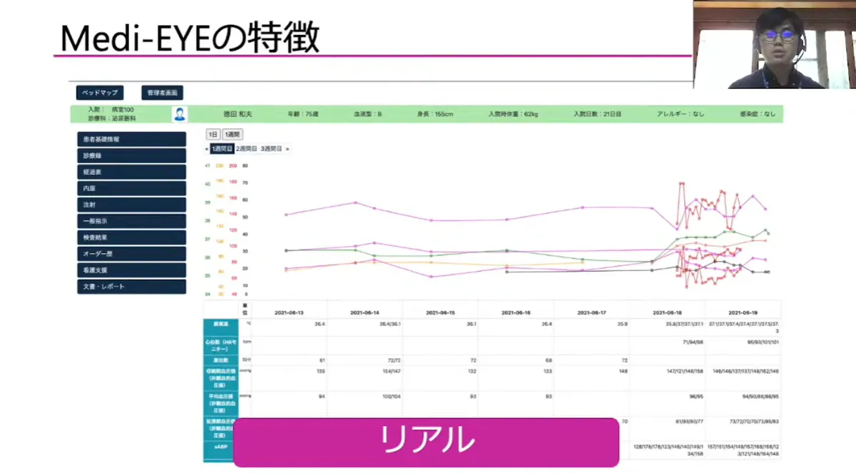 真正な看護教育を実現するクラウドサービス：教育用電子カルテ事業がもたらしたもの  - Medi-EYEの特徴