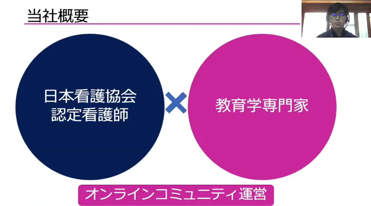 真正な看護教育を実現するクラウドサービス：教育用電子カルテ事業がもたらしたもの  - 当社概要
