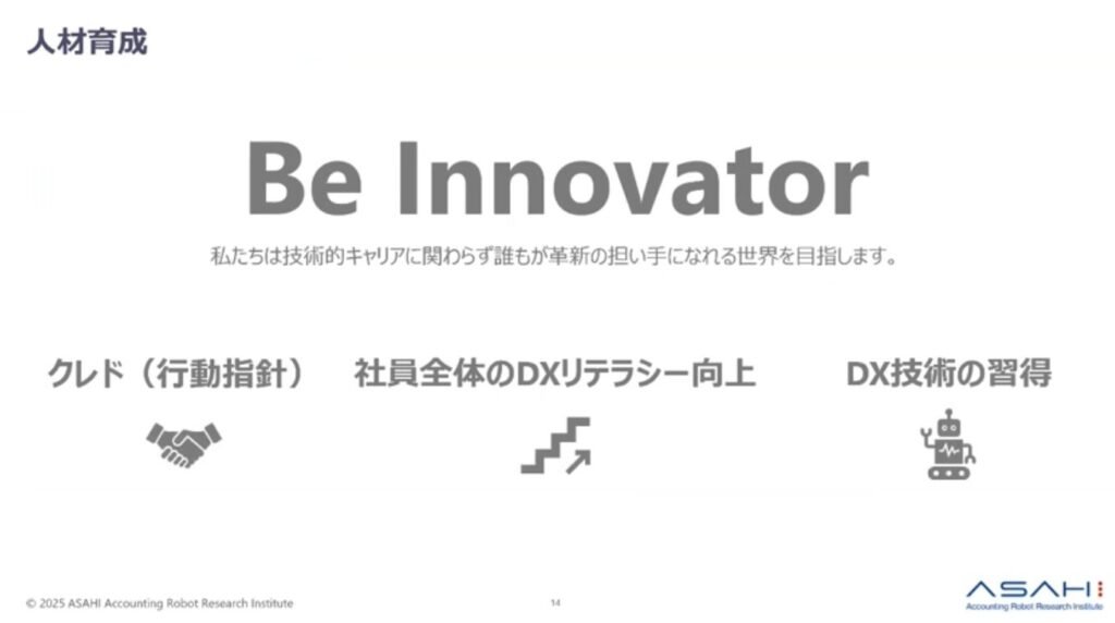 333体のロボットが稼働！ロボ研が拓く非IT人材リスキリングと伴走支援の未来 - 「Be Innovator」―技術的キャリアを問わず誰もが革新の担い手に...