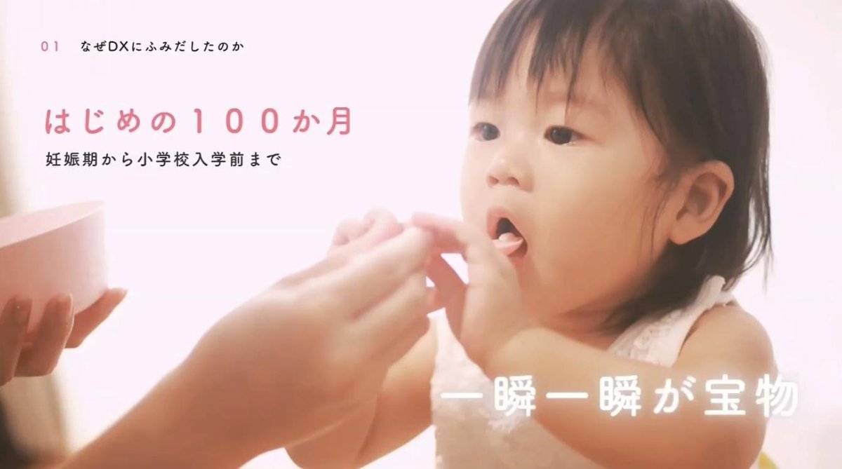 はじめの100か月 妊娠期から小学校入学前まで 一瞬一瞬が宝物