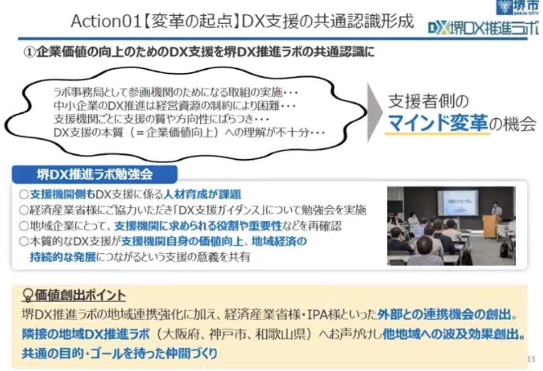 DX支援ガイダンスを活用した勉強会