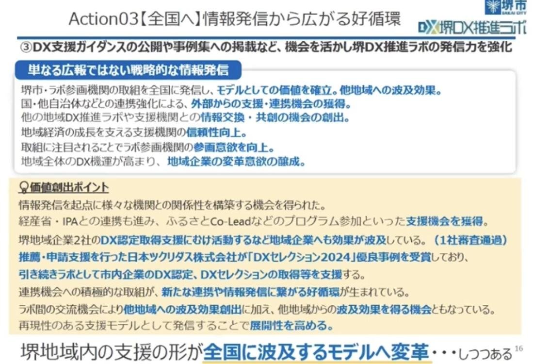 情報発信の取り組み