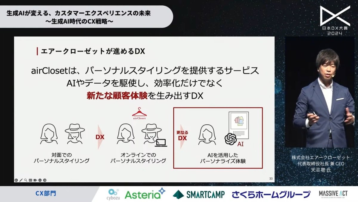 「airCloset」が対話型スタイリング提案AIを開発、業務効率化・顧客体験の - 5. 今後の展望：ファッション×テクノロジーの可能性