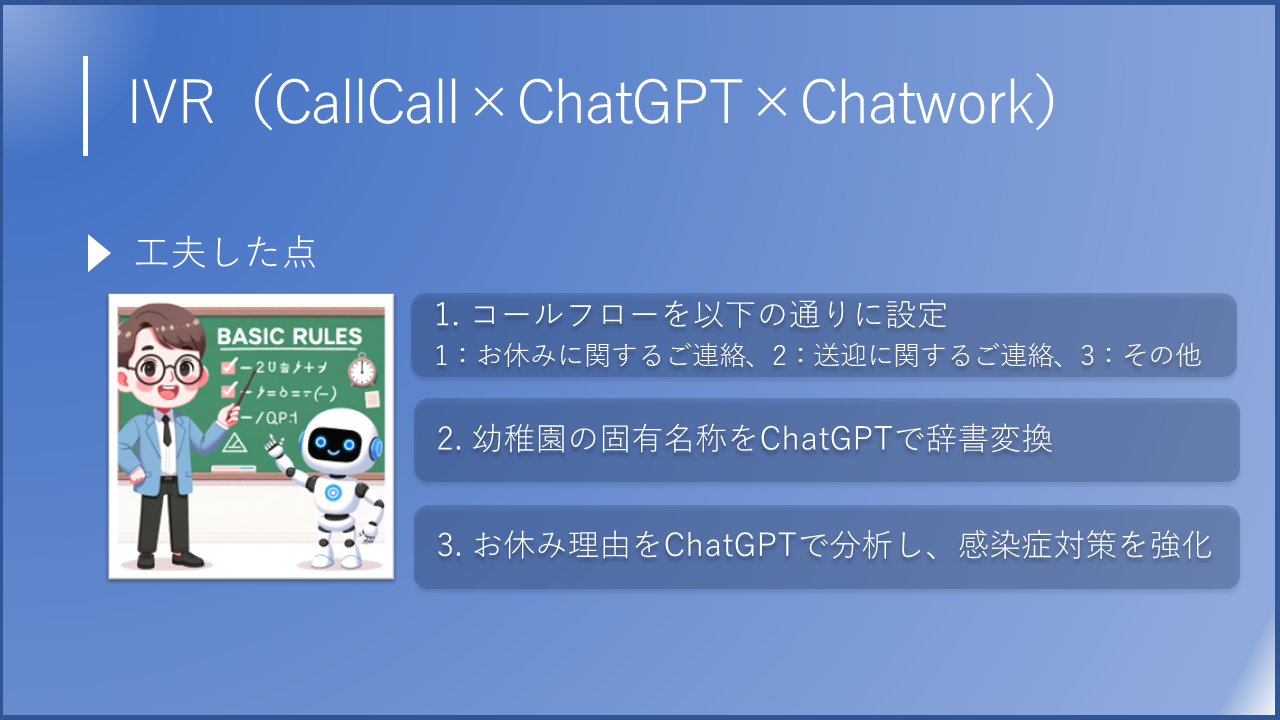 保護者の質問にAIが24時間365日対応！幼稚園が開発した、画期的なQAシステム - 個人情報の流出を防ぎつつ、AIの回答の正確性にも配慮（2）