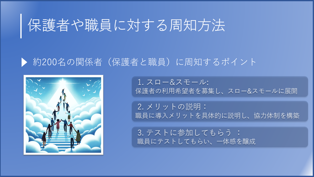保護者の質問にAIが24時間365日対応！幼稚園が開発した、画期的なQAシステム - AI自動応答システムがもたらした、さまざまな成果
