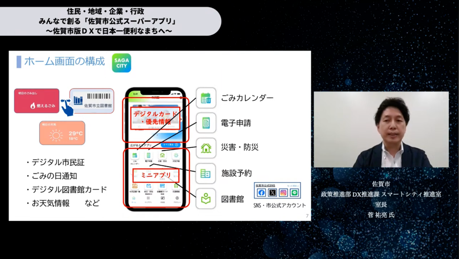みんなで創る佐賀市公式スーパーアプリ：住民・地域・企業・行政が一体となった佐賀市 - 2. スーパーアプリの機能と特徴、導入効果